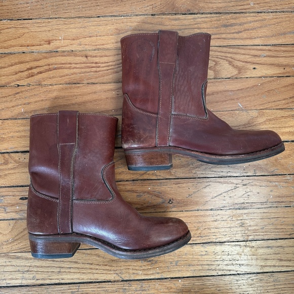 Great tan leather riding boots La Gardiane size 7.5 medium high - Picture 7 of 13